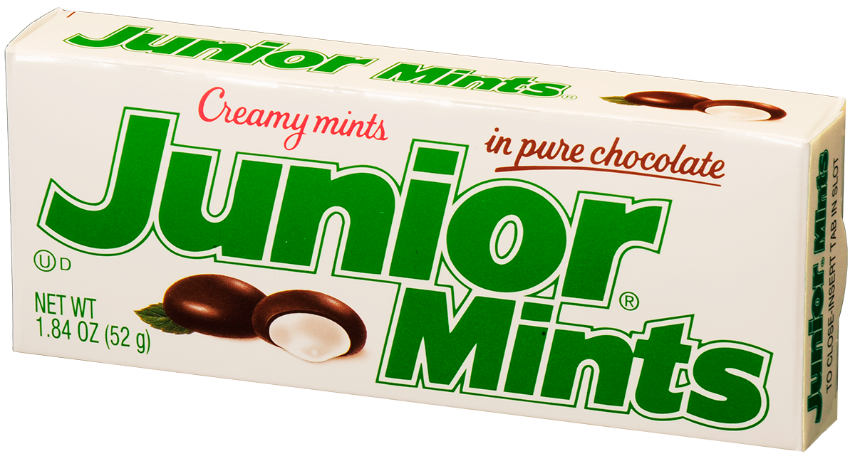 Mint Dark Chocolate M&M's Candy Packs: 24-Piece Box
