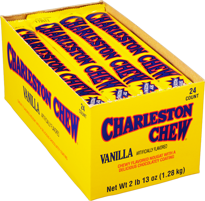 Charleston Chew Vanilla 1.87oz 24ct box