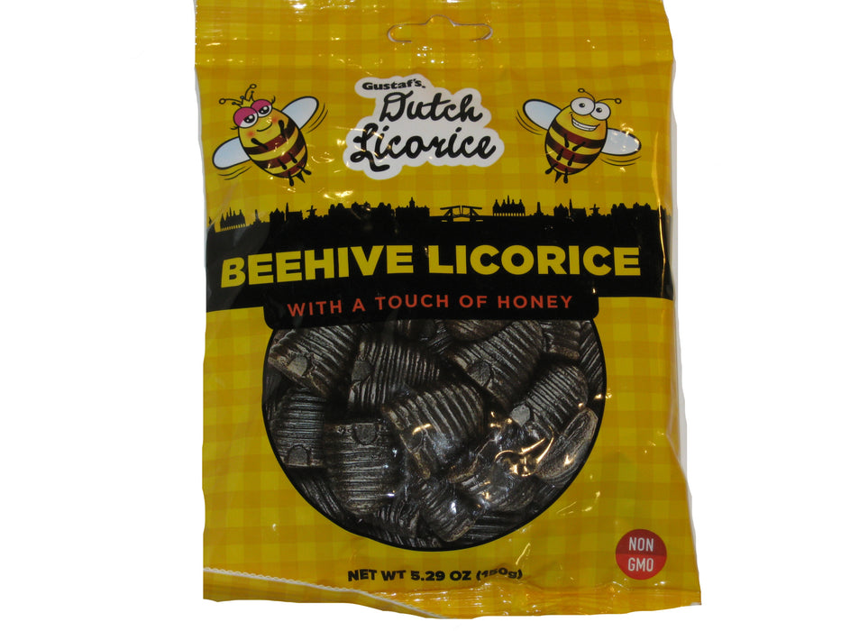 Gustafs Dutch Beehive Licorice 5.29oz bag