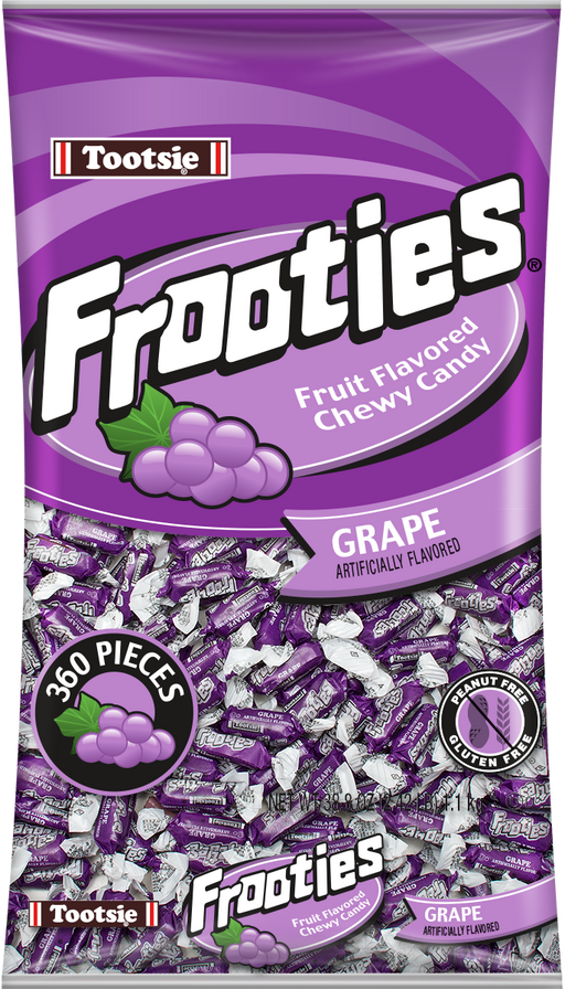 Tootsie Frooties Grape 360ct bag