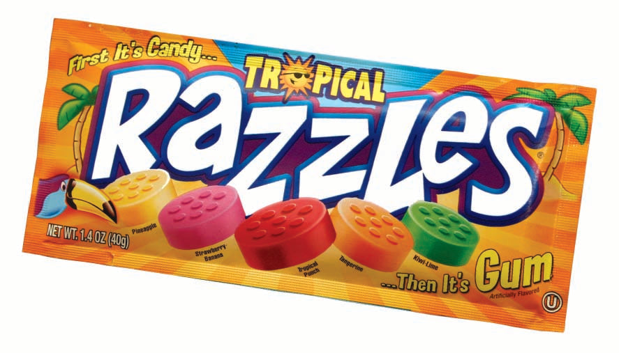 Razzles Tropical 1.4oz pack