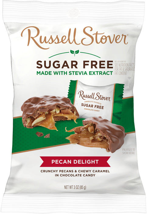 Russell Stover Sugar Free Chocolate Pecan Delights 
