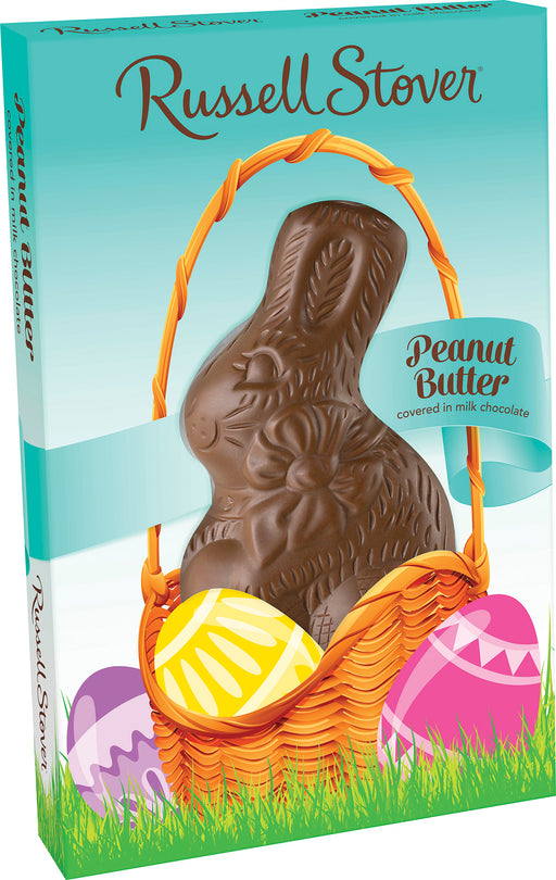Easter Russell Stover Bunny Rabbit 1.5oz Chocolate peanut Butter