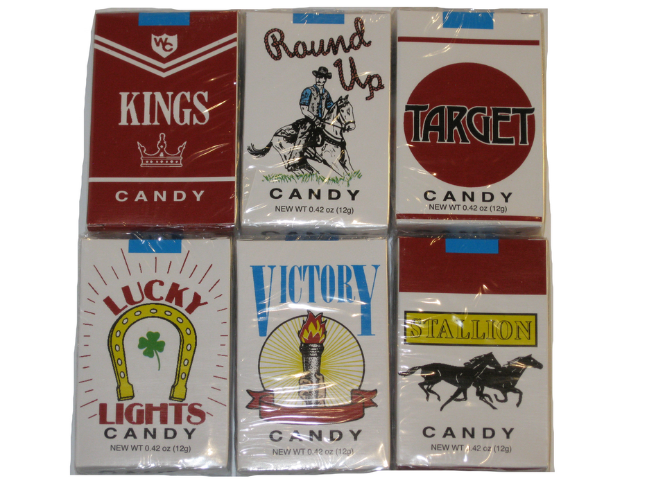 Candy Cigarettes Original 24ct Box or .72oz Pack — Sweeties Candy 