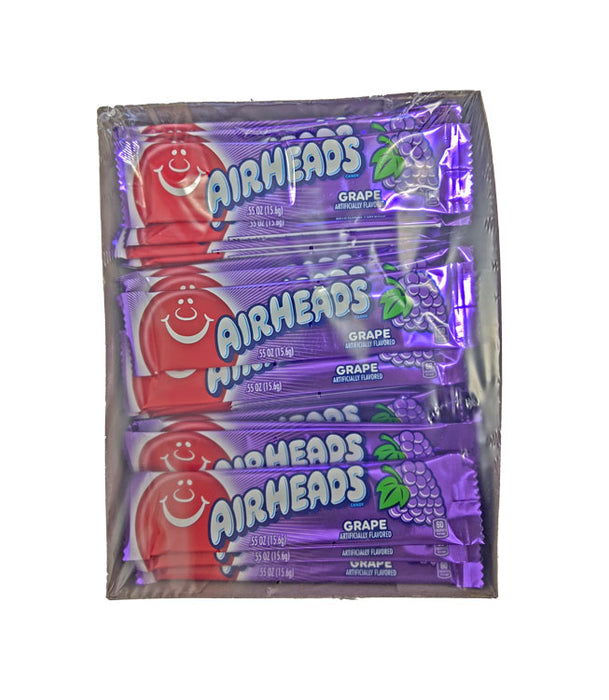 Airheads Grape .55oz bar or 36ct box