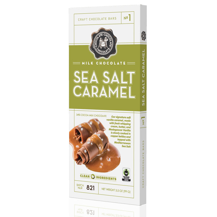 Craft Chocolate Sea Salt Caramel Bar