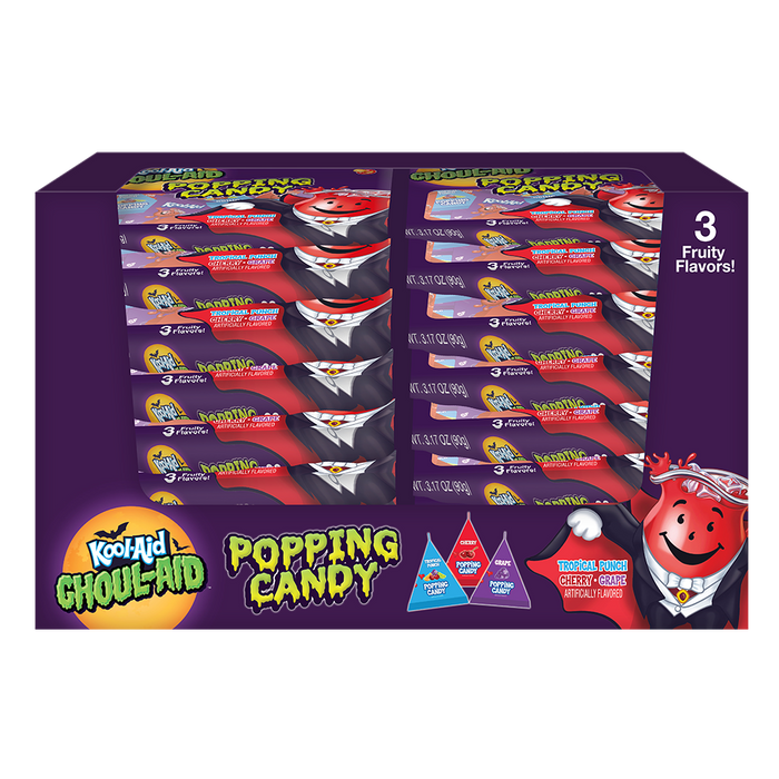 Kool Aid Ghoul Aid Halloween Popping Candy 30ct Bag 16ct case