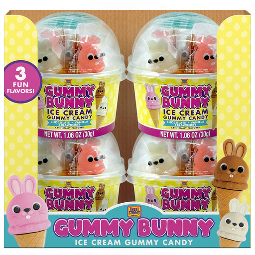 Gummy Bunny Ice Cream Cup
