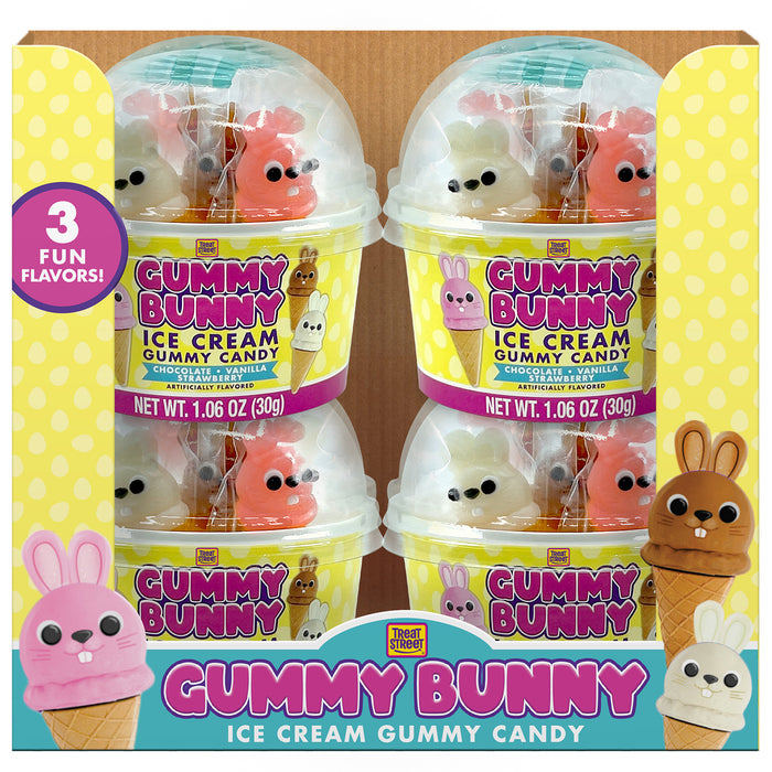 Gummy Bunny Ice Cream Cup