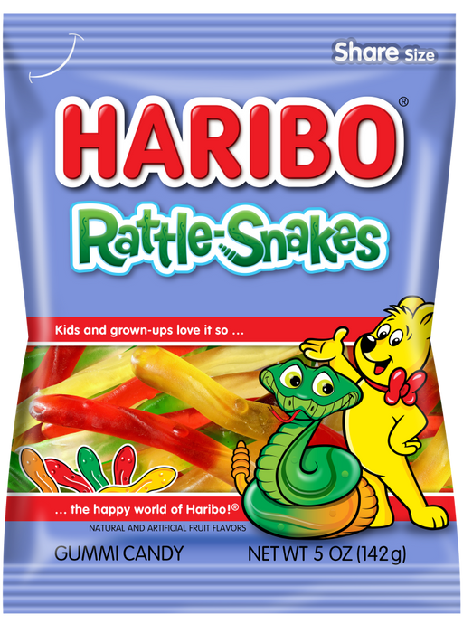 Haribo Gummy Rattle Snakes