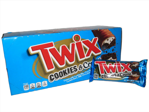 Twix Cookies and Cream 1.36pz Bar 20ct Box