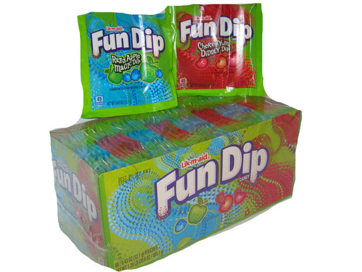 Fun Dip Lik-m-aid Cherry Blue Raspberry
