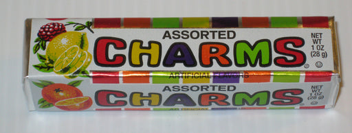 Charms Assorted Fruit Hard Candy Squares 1oz