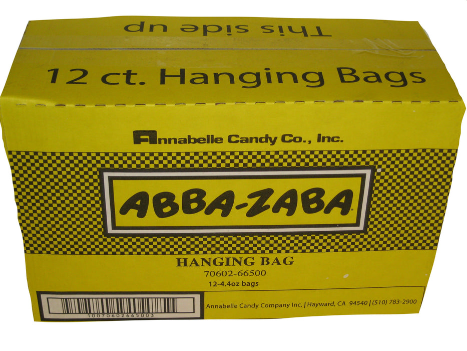 Abba Zaba Snack Size Bars 12ct Case