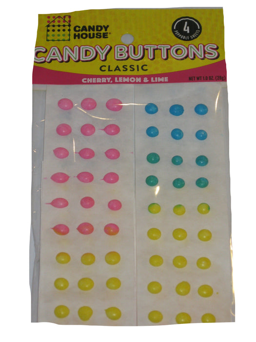 Candy Buttons 1oz Bag