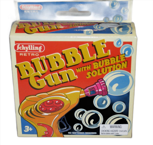 Retro Bubble Gun With Bubble Solution