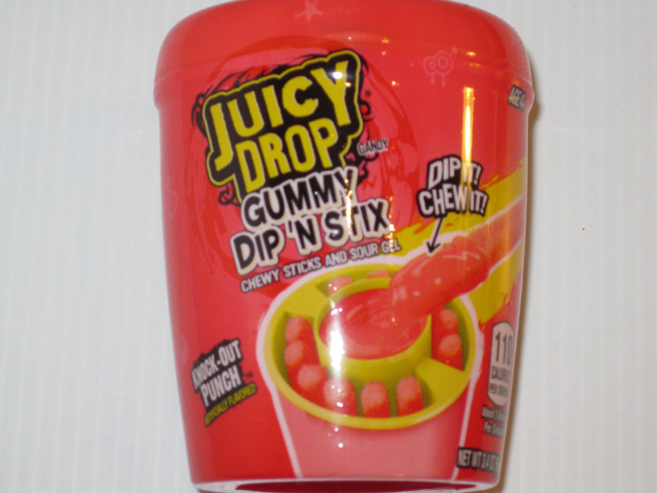 Juicy Drop Gummy Dip n Sticks Knock Out Punch