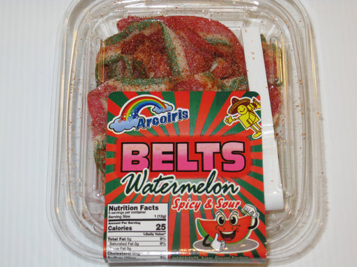 Arcoiris Spicy Watermelon Belts 5oz Tray