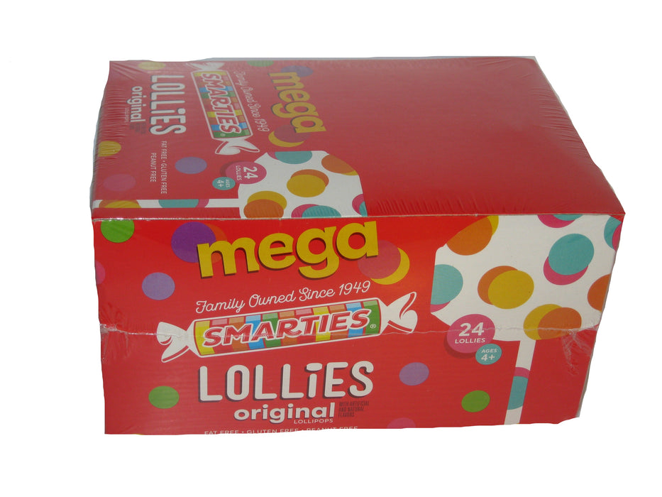 Smartie Mega Lollies 24ct box