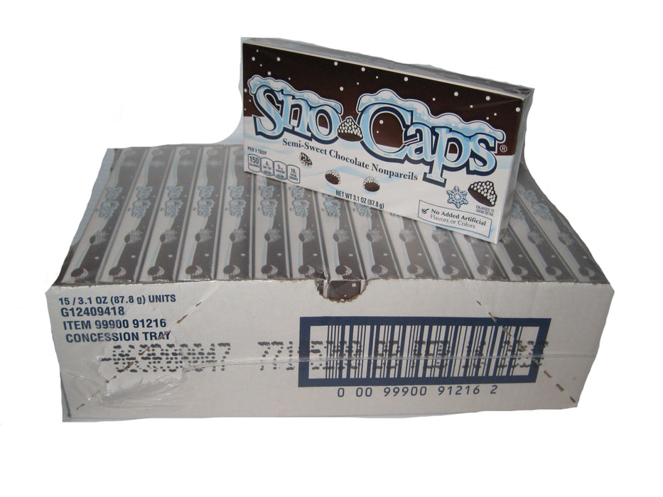 Sno Caps 3.1oz Box or 15ct Case — Sweeties Candy of Arizona
