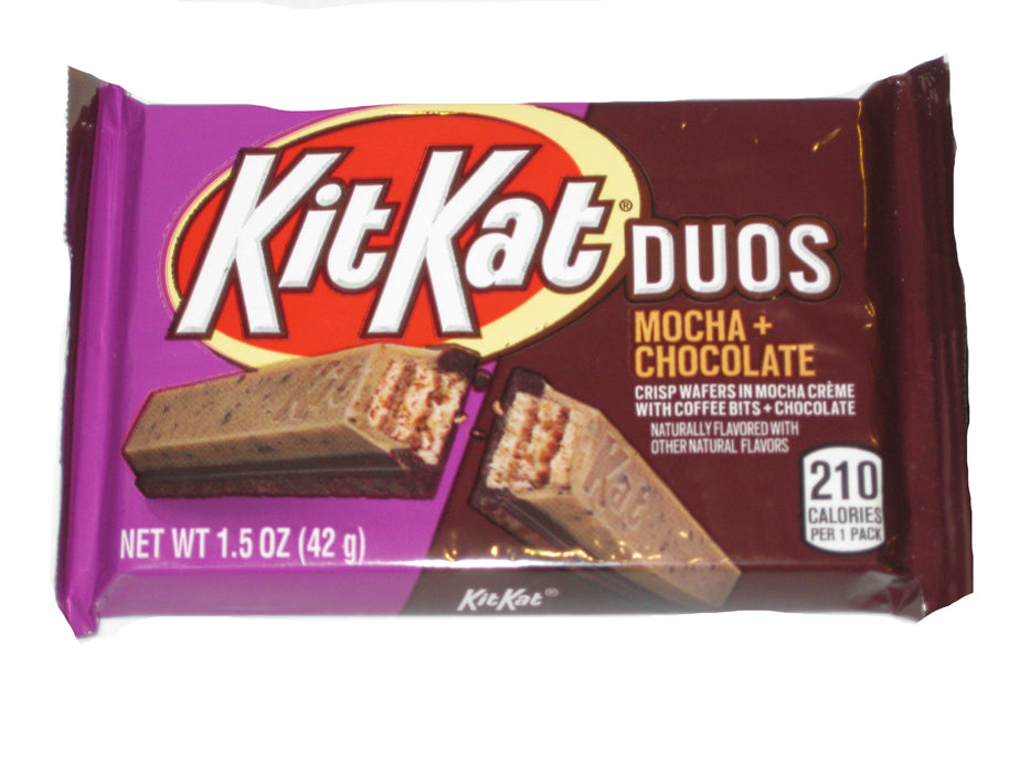Kit Kat Duos Mocha Coffee Chocolate 1.5oz Bar