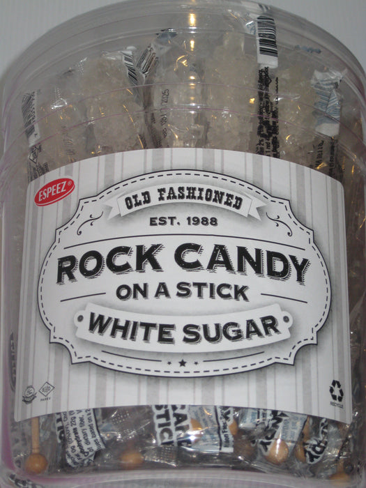 Rock Candy Stick White Original 36ct Jar