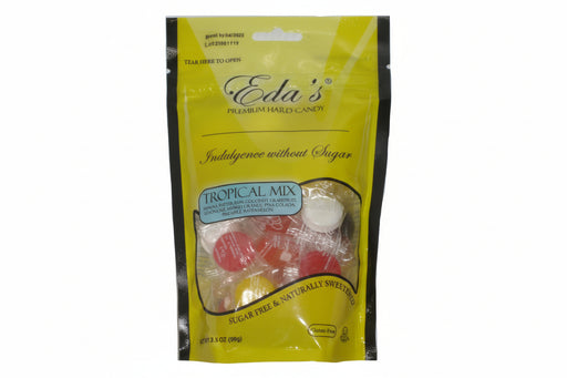Eda's Premium Sugar Free Hard Candy Tropical Mix 3.5oz Bag