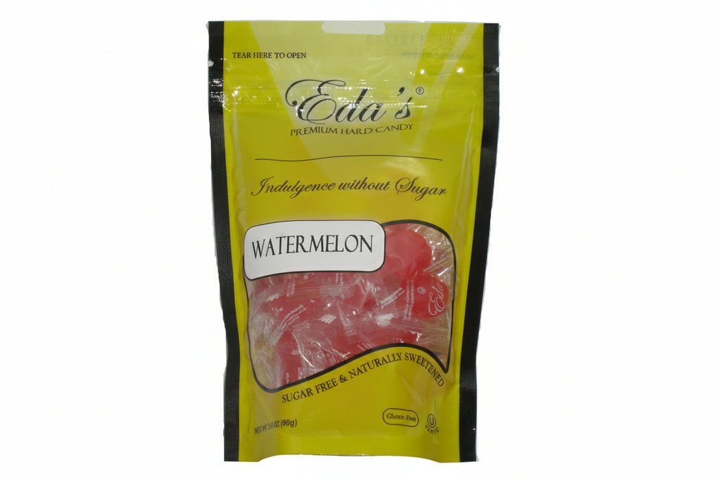 Eda's Premium Sugar Free Hard Candy Watermelon 3.5oz Bag