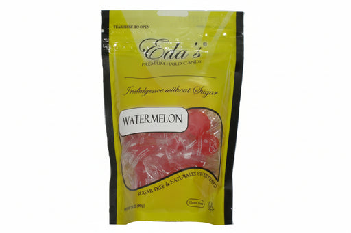 Eda's Premium Sugar Free Hard Candy Watermelon 3.5oz Bag