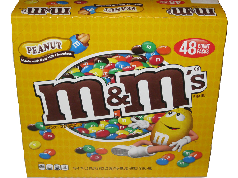 ADD ON ITEM  1 1.74 oz M&M Peanut Bag – SnackBOX