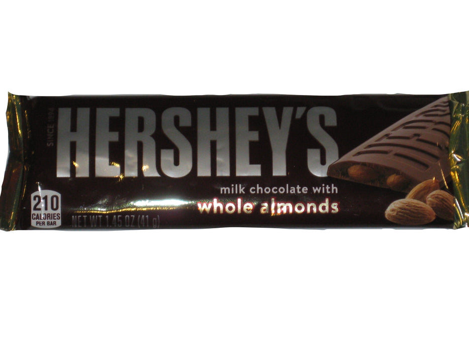 Hersheys Milk Chocolate with Almonds 1.45oz Bar