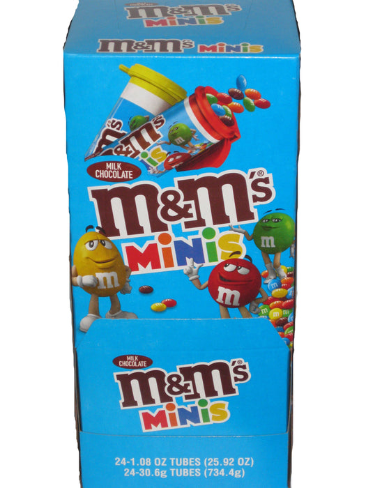 M&M's Milk Chocolate Minis Tube - 1.08 oz