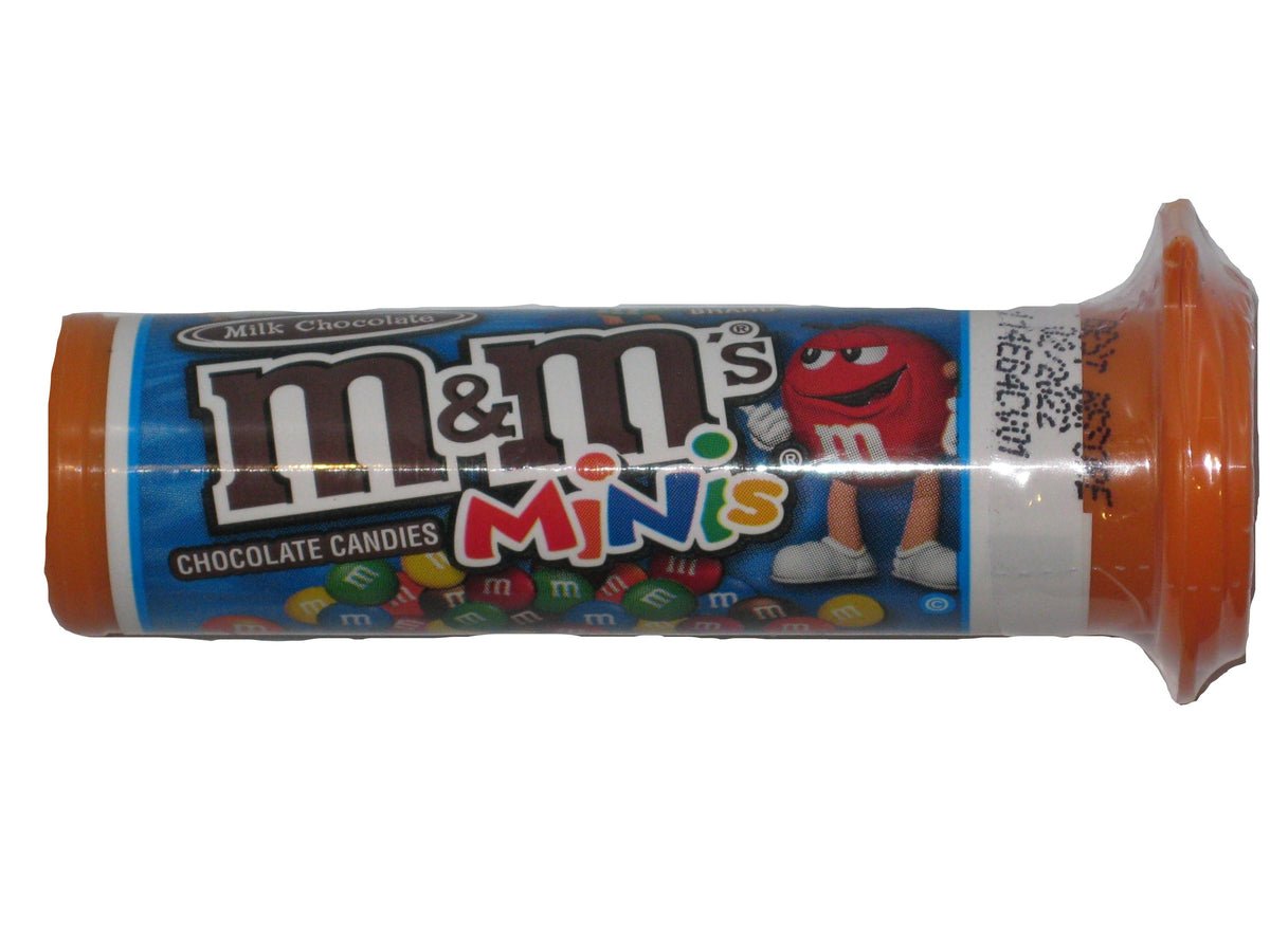 M & M's® Milk Chocolate Mini Tubes, 1.08 oz, 24 Tubes/Box, Ships