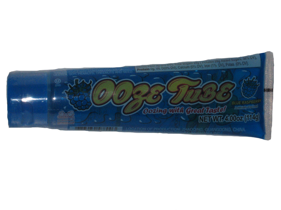 Ooze Tube Original Blue Raspberry 4oz tube