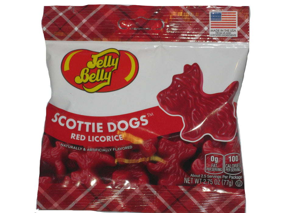 Scottie Dogs Red Licorice 2.75oz bag