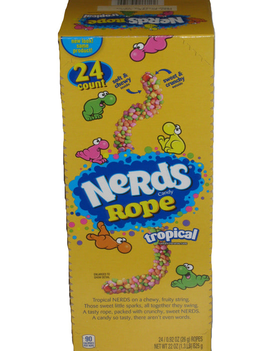Nerds Rope Rainbow 26g – 24 Pack - American Sweet Box