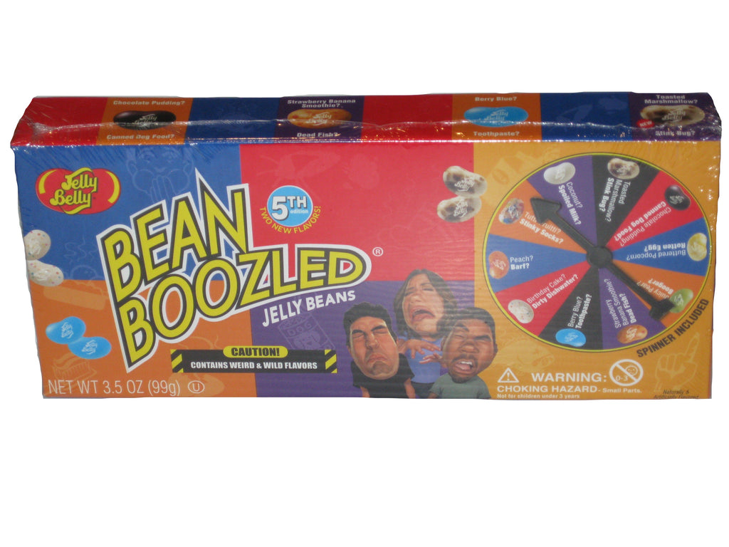 2 Jelly Belly Bean Boozled Spinners and 8 (1.6 ounce) Refill Boxes