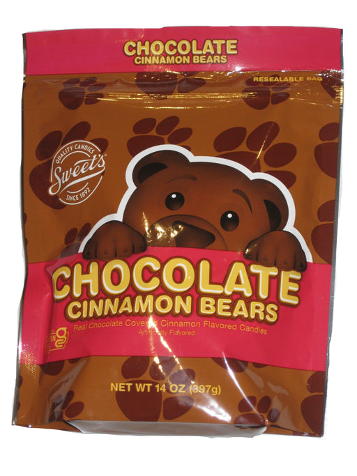 Chocolate Cinnamon Bears 14oz bag