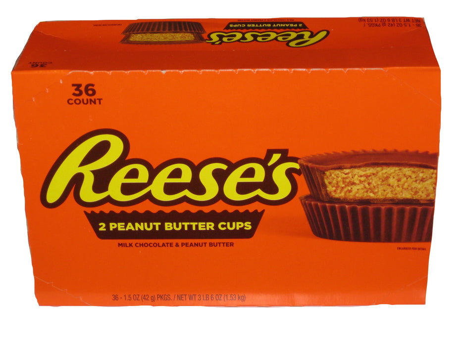 Reeses Peanut Butter Cups 1.5oz pack -36ct box