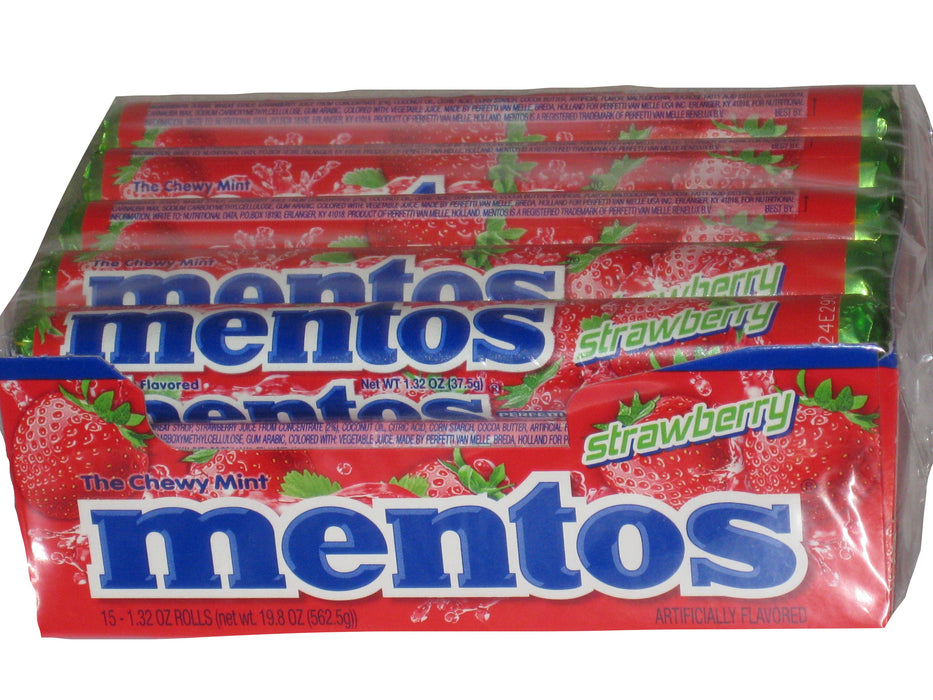Mentos Strawberry 15ct box