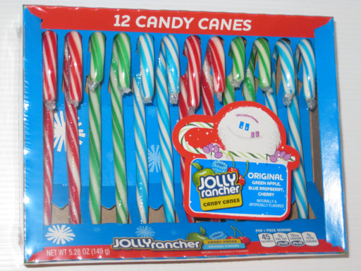 Jolly Rancher Candy Canes 12ct box