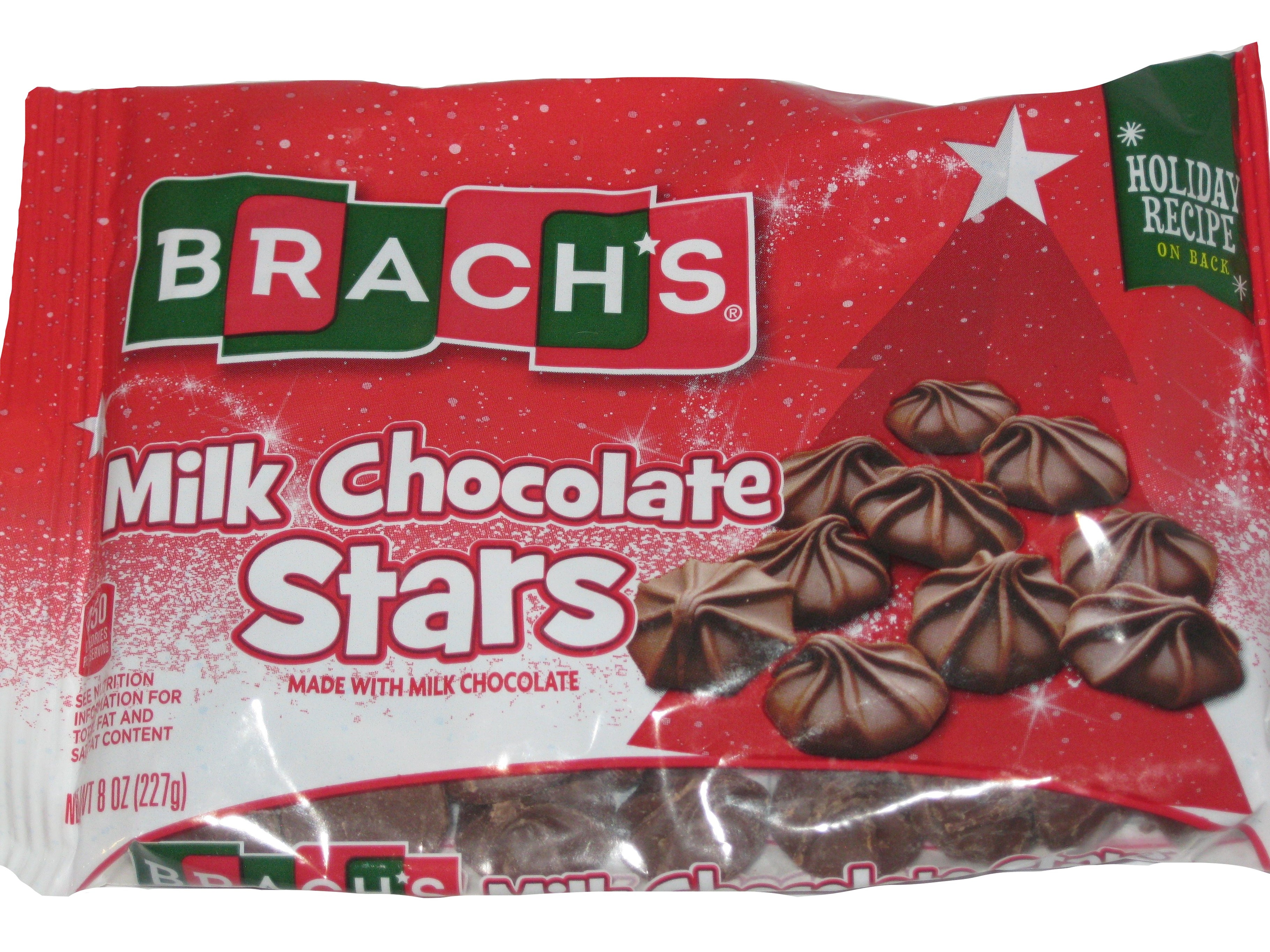 Christmas Brach's Milk Chocolate Stars 8oz bag — Sweeties Candy of Arizona