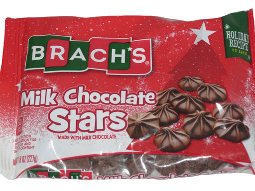 Brach's Milk Chocolate Stars 8oz bag