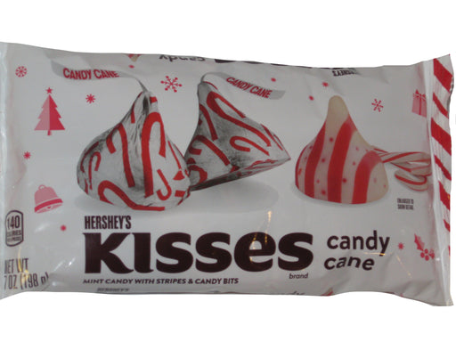 Hershey Kisses Candy Cane 7oz bag