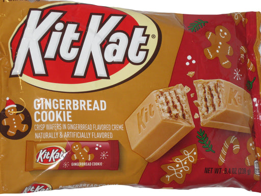 Gingerbread Cookie Kit Kat 8.4oz bag