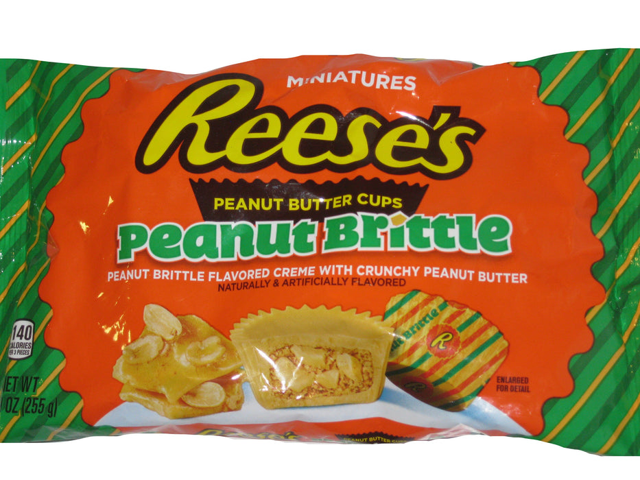 Reese's Miniatures Peanut Brittle 9oz bag