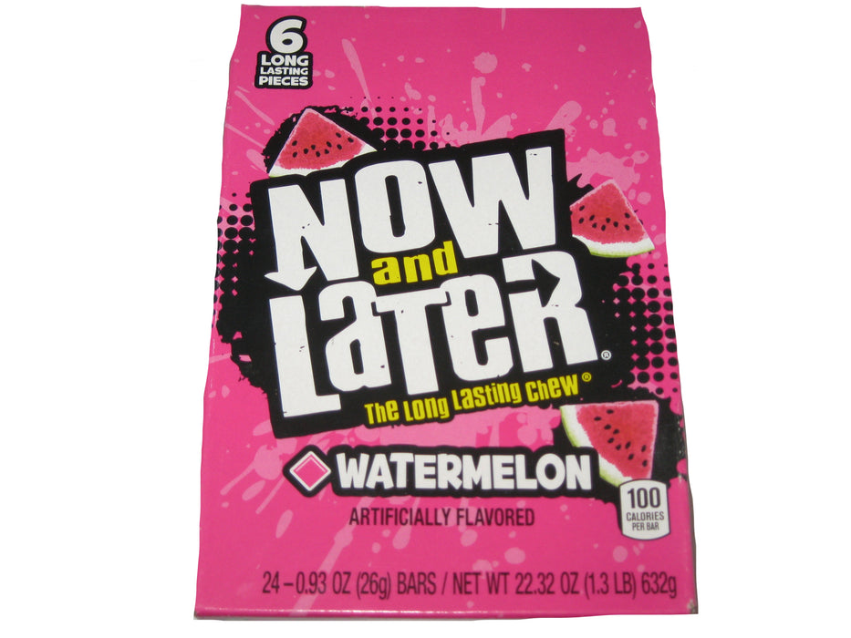 Now and later watermelon 24ct box