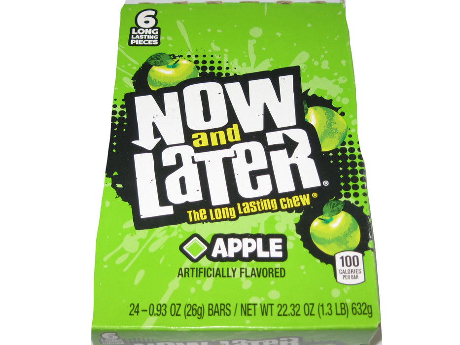 now and later apple