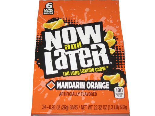 Now and later mandarin orange 24ct box