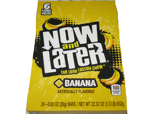 now and later banana 24ct box